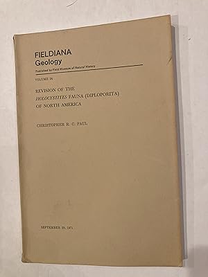 REVISION OF THE Holocystites FAUNA (DIPLOPORITA) OF NORTH AMERICA