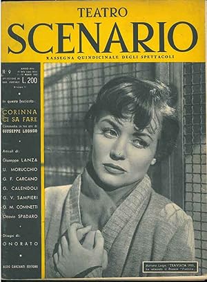 Teatro scenario. Rassegna quindicinale degli spettacoli. N. 9, anno XVII, 1-15 maggio 1953. In qu...