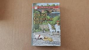 Seller image for Found Guilty at Five (Lois Meade Mystery) for sale by Bug's Book Barn