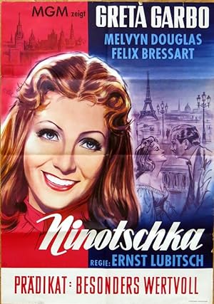 Seller image for Ninotschka. 1939. Regie Ernst Lubitsch. Filmplakat. for sale by Michael Steinbach Rare Books
