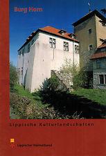 Imagen del vendedor de Burg Horn (Lippische Kulturlandschaften) a la venta por Paderbuch e.Kfm. Inh. Ralf R. Eichmann