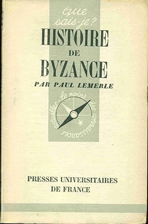 Image du vendeur pour Histoire de Byzance mis en vente par dansmongarage