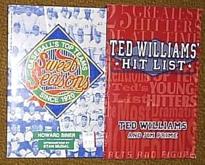 Bild des Verkufers fr Ted Williams' Hit List / Baseball's Top Teams - Sweet Seasons - Since 1920 zum Verkauf von Virtual Books