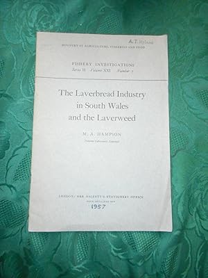 Seller image for Fisheries Investigations. Series II, Volume XX1, Number 7. (Series 2, Vol 21, No. 7). The Laverbread Industry in South Wales and the Laverweed. for sale by Sue Lloyd-Davies Books