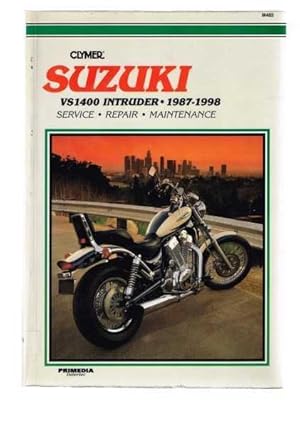 Clymer Suzuki VS1400 Intruder 1987-1998 Service Repair Maintenance