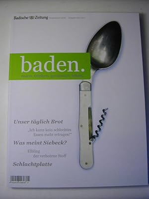Imagen del vendedor de Baden : essen, trinken, genieen, leben a la venta por Antiquariat Fuchseck