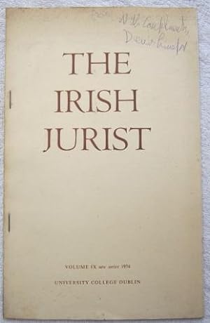 Derivative Suits in American, English and Irish Law (offprint from The Irish Jurist, 1974)
