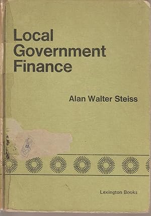 Seller image for Local Government Finance: Capital Facilities Planning and Debt Administration for sale by Snookerybooks