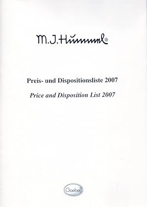 M.J.Hummel Preis- und Dispositionsliste 2007