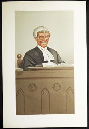 "A Lawyer on the Bench": The Honorable Sir Joseph Walton (Judges, no. 66) -- Vanity Fair, July 24...