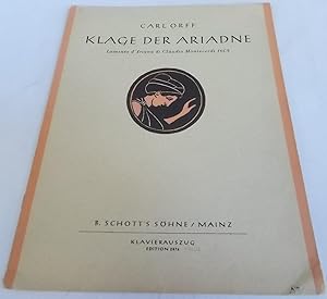 Klage der Ariadne: Lamento d'Ariana di Claudio Monteverdi 1608 in freier Neugestaltung (Sheet Music)
