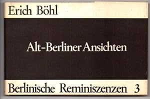 Seller image for Alt - Berliner Ansichten. for sale by Leonardu