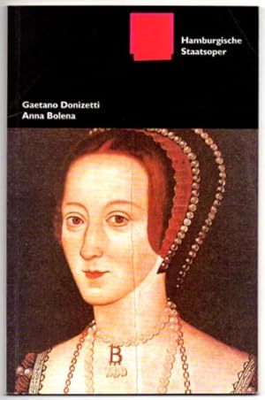 Programmheft zur Neuinszenierung Anna Bolena am 18. Februar 1999.