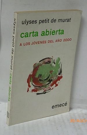 Seller image for CARTA ABIERTA A LOS JOVENES DEL AO 2000 for sale by LIBRERIA  SANZ