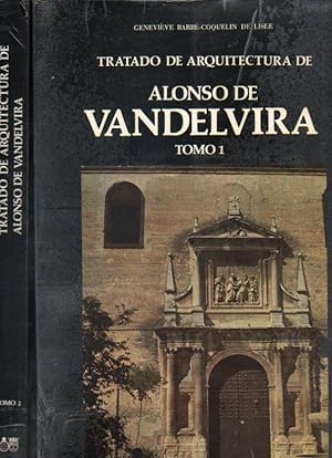 Imagen del vendedor de TRATADO DE ARQUITECTURA DE ALONSO DE VANDELVIRA. Edicin con introduccin, notas variantes y glosario hispano-francs de arquitectura. Facsmil. 2 Tomos. Con sellos exp. biblioteca. a la venta por angeles sancha libros