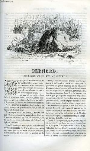 Image du vendeur pour EXTRAIT DE L'ECHO DES FEUILLETONS - RECUEIL DE NOUVELLES, CONTES, ANECDOTES, EPISODES, ETC - Quatrime anne. Bernard - Histoire pour les chasseurs par Alexandre Dumas mis en vente par Le-Livre