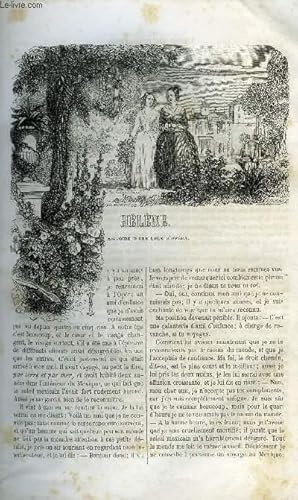 Image du vendeur pour EXTRAIT DE L'ECHO DES FEUILLETONS - RECUEIL DE NOUVELLES, CONTES, ANECDOTES, EPISODES, ETC - Cinquime anne. Hlne - histoire d'une loge d'opra par le Baron de Bazancourt, Un chien a la socit philotechnique par S. Lavalette, Salvator Rosa mis en vente par Le-Livre