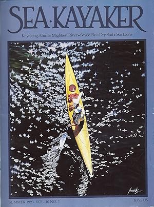 Seller image for Sea Kayaker Volume 10 No1 Summer 1993 for sale by Charles Lewis Best Booksellers