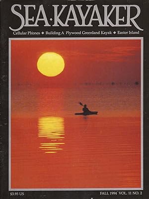 Seller image for Sea Kayaker Volume 11 No 2 Fall 1994 for sale by Charles Lewis Best Booksellers