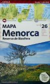 Bild des Verkufers fr Mapa de Menorca zum Verkauf von AG Library