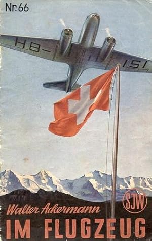 Imagen del vendedor de Im Flugzeug, aus dem "Bordbuch eines Verkehrsfliegers" a la venta por Antiquariat Lindbergh