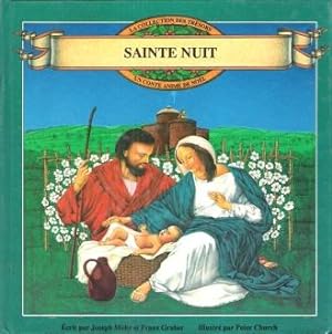 Imagen del vendedor de Sainte Nuit : Un Conte anim De Nol a la venta por Au vert paradis du livre