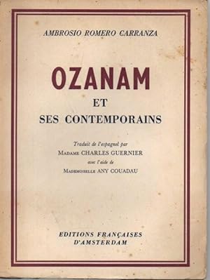 Imagen del vendedor de OZANAM ET SES CONTEMPORAINS. a la venta por Librera Javier Fernndez