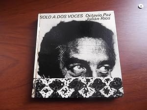 Seller image for Solo a dos voces for sale by Libreria Babel