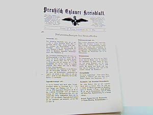 Bild des Verkufers fr Preuisch Eylauer Kreisblatt. Nr. 11. / 1971. zum Verkauf von Antiquariat Ehbrecht - Preis inkl. MwSt.