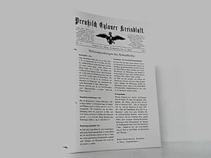 Bild des Verkufers fr Preuisch Eylauer Kreisblatt. Nr. 17. / 1974. zum Verkauf von Antiquariat Ehbrecht - Preis inkl. MwSt.