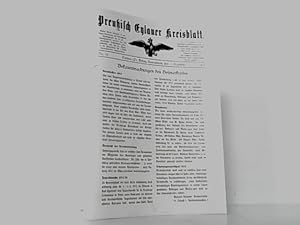 Bild des Verkufers fr Preuisch Eylauer Kreisblatt. Nr. 18. / 1974. zum Verkauf von Antiquariat Ehbrecht - Preis inkl. MwSt.