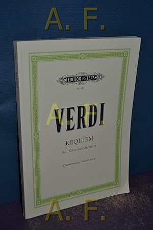 Seller image for Messa da Requiem fr vier Solostimmen, Chor und Orchester fr four Solo Voices, Chorus and Orchestra for sale by Antiquarische Fundgrube e.U.