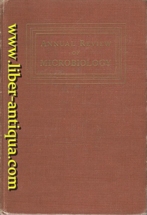 Bild des Verkufers fr Annual Review of Microbiology - Volume 9, 1955 zum Verkauf von Antiquariat Liber Antiqua