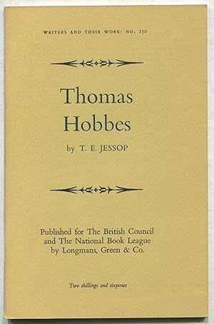 Bild des Verkufers fr Thomas Hobbes zum Verkauf von Between the Covers-Rare Books, Inc. ABAA
