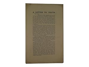 A Letter to Youth