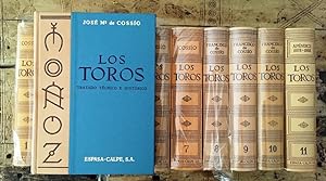 Los toros: tratado técnico e histórico. Obra completa, 10 volúmenes, más 1º Apéndice, 1978-1988.