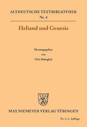 Imagen del vendedor de Heliand und Genesis a la venta por AHA-BUCH GmbH