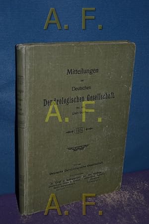 Imagen del vendedor de Mitteilungen der Deutschen Dendrologischen Gesellschaft Nr. 46 Jahrbuch / 1934 a la venta por Antiquarische Fundgrube e.U.
