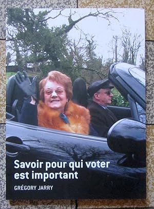 Savoir pour qui voter est important