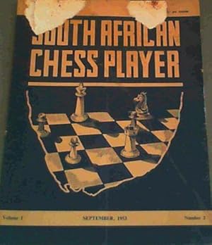 The South African Chess September 1954, No. 2 Vol. 2