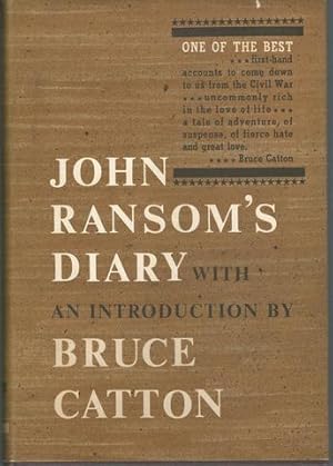 Bild des Verkufers fr John Ransom's Diary zum Verkauf von Lavendier Books