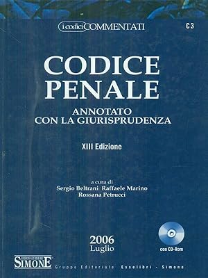 Imagen del vendedor de Codice penale 2006 Luglio a la venta por Librodifaccia