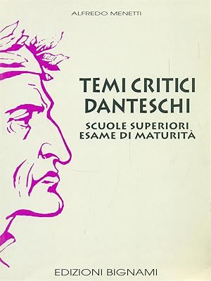 Immagine del venditore per Temi critici Danteschi venduto da Librodifaccia