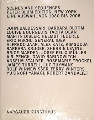 Bild des Verkufers fr Scenes and Sequences. Peter Blum Edition, New York. Eine Auswahl von 1980 bis 2006. Katalog. zum Verkauf von Gerhard Zhringer Antiquariat & Galerie Online