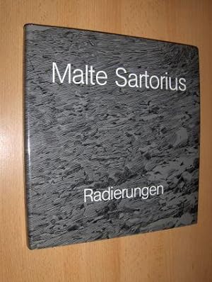 Bild des Verkufers fr Malte Sartorius - Band II Werkverzeichnis der Radierungen 1972-1983. zum Verkauf von Antiquariat am Ungererbad-Wilfrid Robin