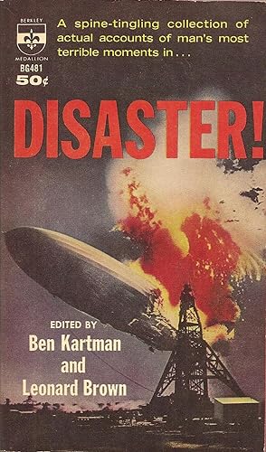 Imagen del vendedor de Disaster! a la venta por Volunteer Paperbacks