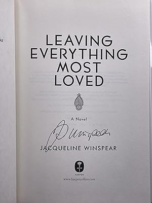 Seller image for LEAVING EVERYTHING MOST LOVED. for sale by Bookfever, IOBA  (Volk & Iiams)