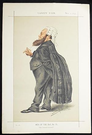 "The Claimant's Counsel": Dr. Edward Vaughan Kenealy (Men of the Day, no. 71) -- Vanity Fair, Nov...