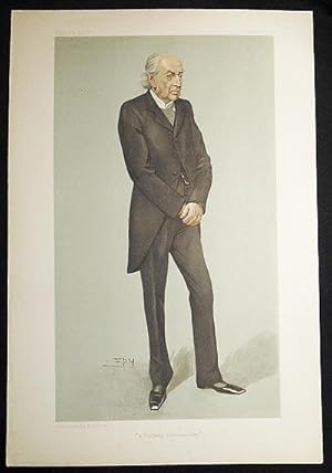 "A Railway Commissioner": Sir Frederick Peel (Men of the Day, no. 902) -- Vanity Fair, Dec. 17, 1903