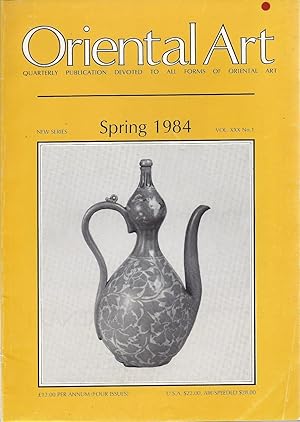 Oriental Art New Series Vol. XXX No. 1 Spring 1984